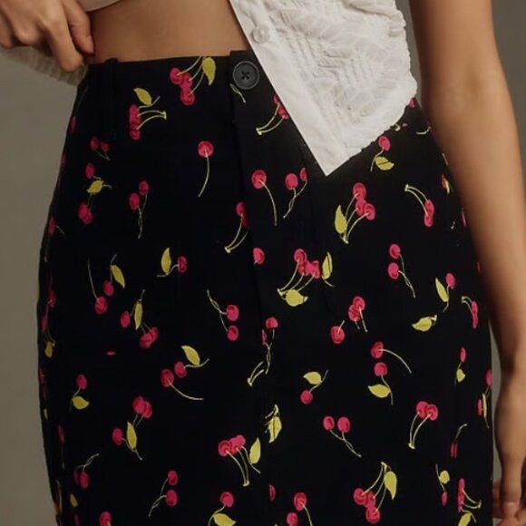 Colette Skirt by Maeve: Mini Cherry Edition (M) - Picture 1 of 3